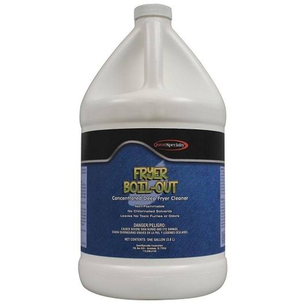 Fryer Boil-out Deep Fry Cleaner Liquid, 128 Ounce -- 4 Per Case