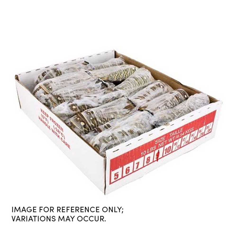 Commodity Frozen Seafood 5 Ounce Warm Water Lobster Tail, 10 Pound
