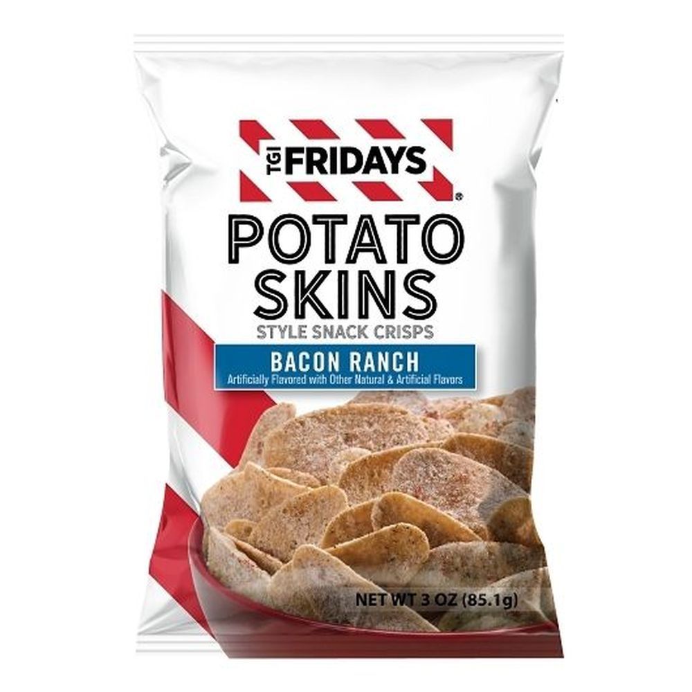 Tgi Fridays Bacon Ranch Potato Skin Chips, 3 Ounce -- 6 Per Case