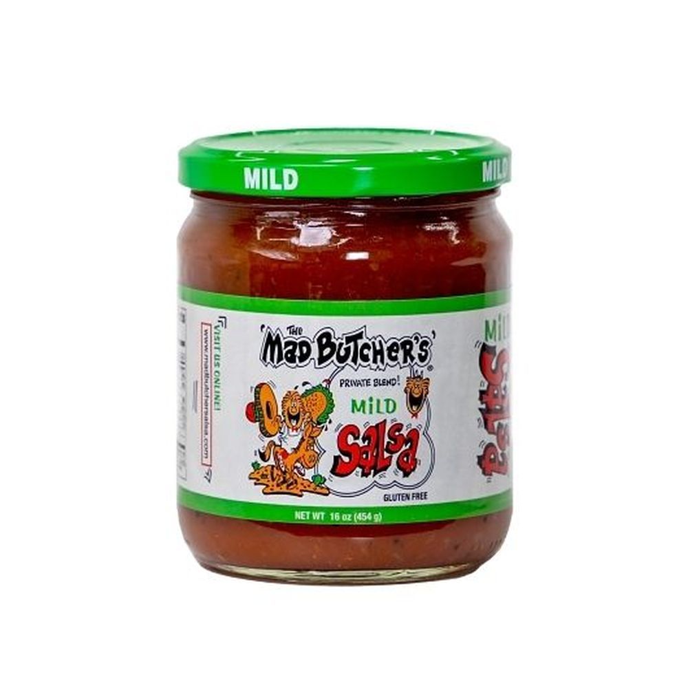 The Mad Butcher's Mild Salsa, 15.5 Fluid Ounce -- 6 Per Case