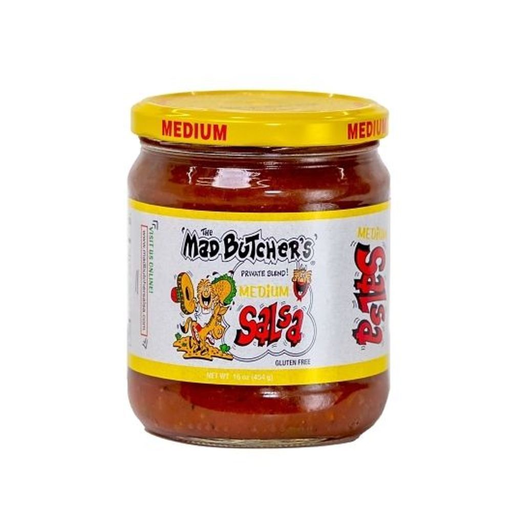 The Mad Butcher's Medium Salsa, 15.5 Fluid Ounce -- 6 Per Case