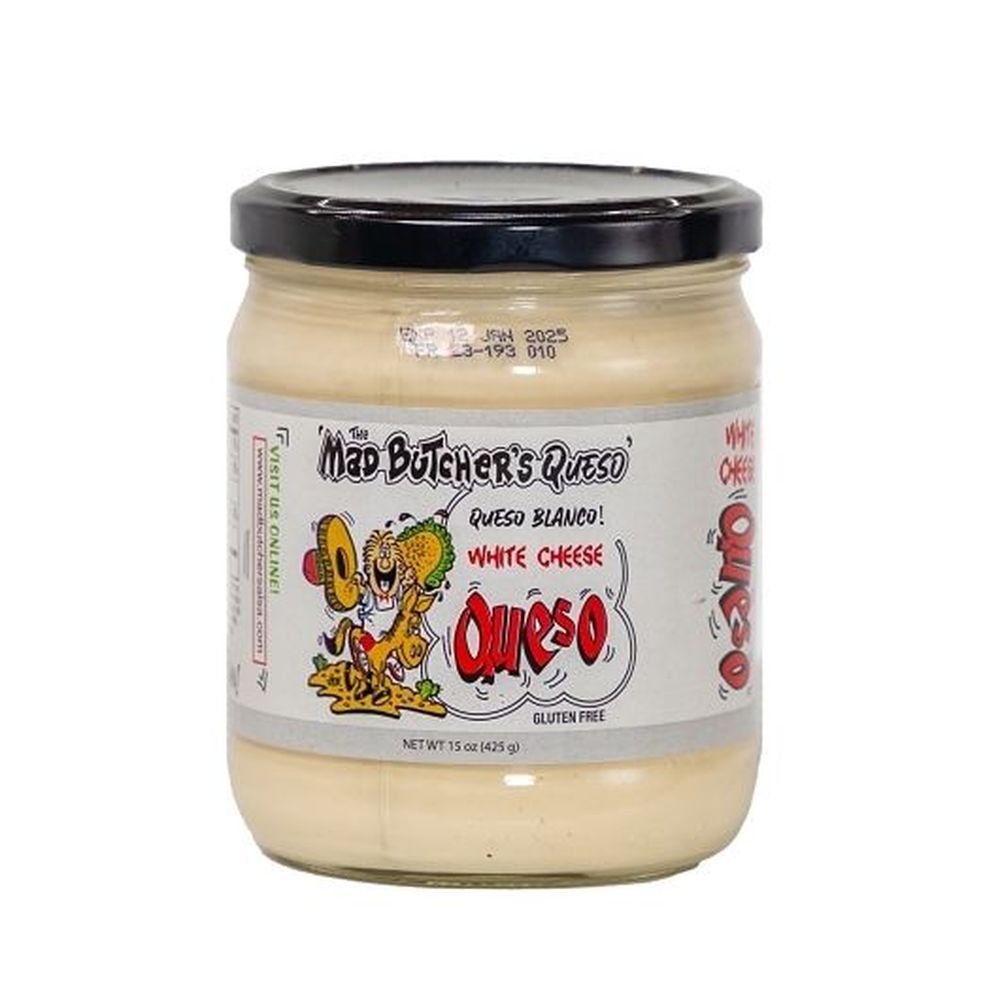 The Mad Butcher's Queso Blanco White Cheese, 15 Fluid Ounce -- 12 Per Case