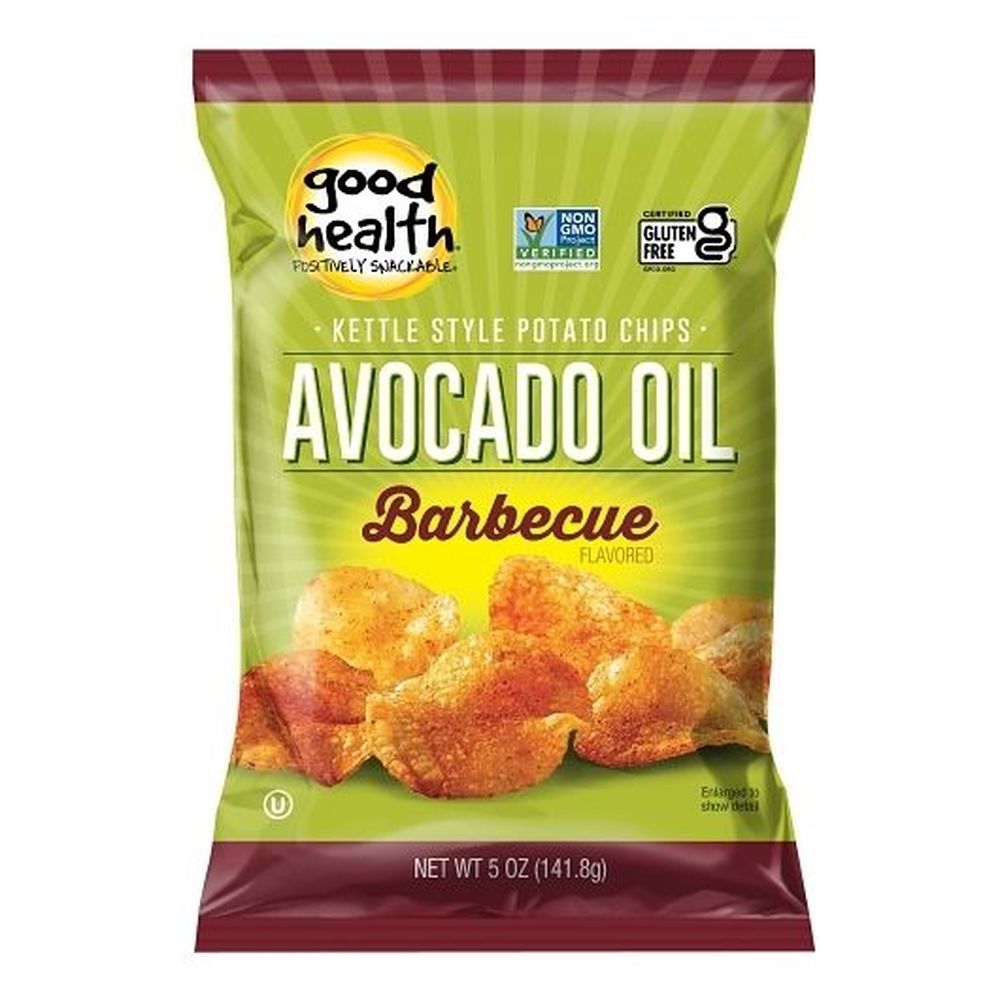 Good Health Natural Foods Avocado Oil Barbecue Kettle Chip, 5 Ounce -- 12 Per Case