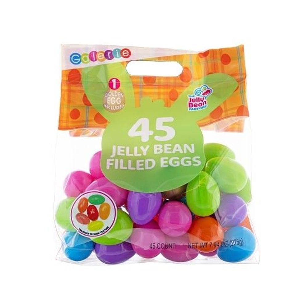 Galerie Jellybeans Filled Egg Candy, 7.94 Ounce -- 4 Per Case