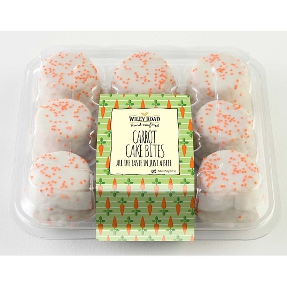 Wiley Road Foods Carrot Cake Bites, 9 Ounce -- 12 Per Case