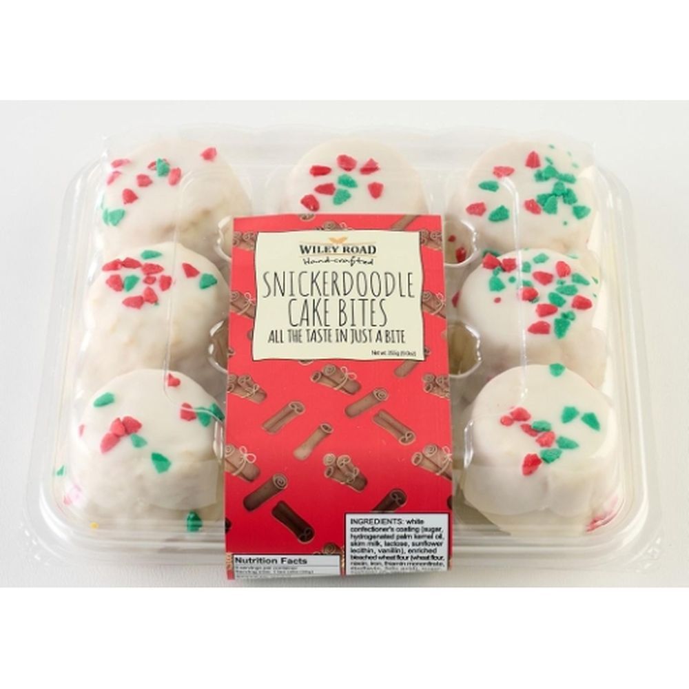 Wiley Road Foods Snickerdoodle Cake Bites, 9 Ounce -- 12 Per Case