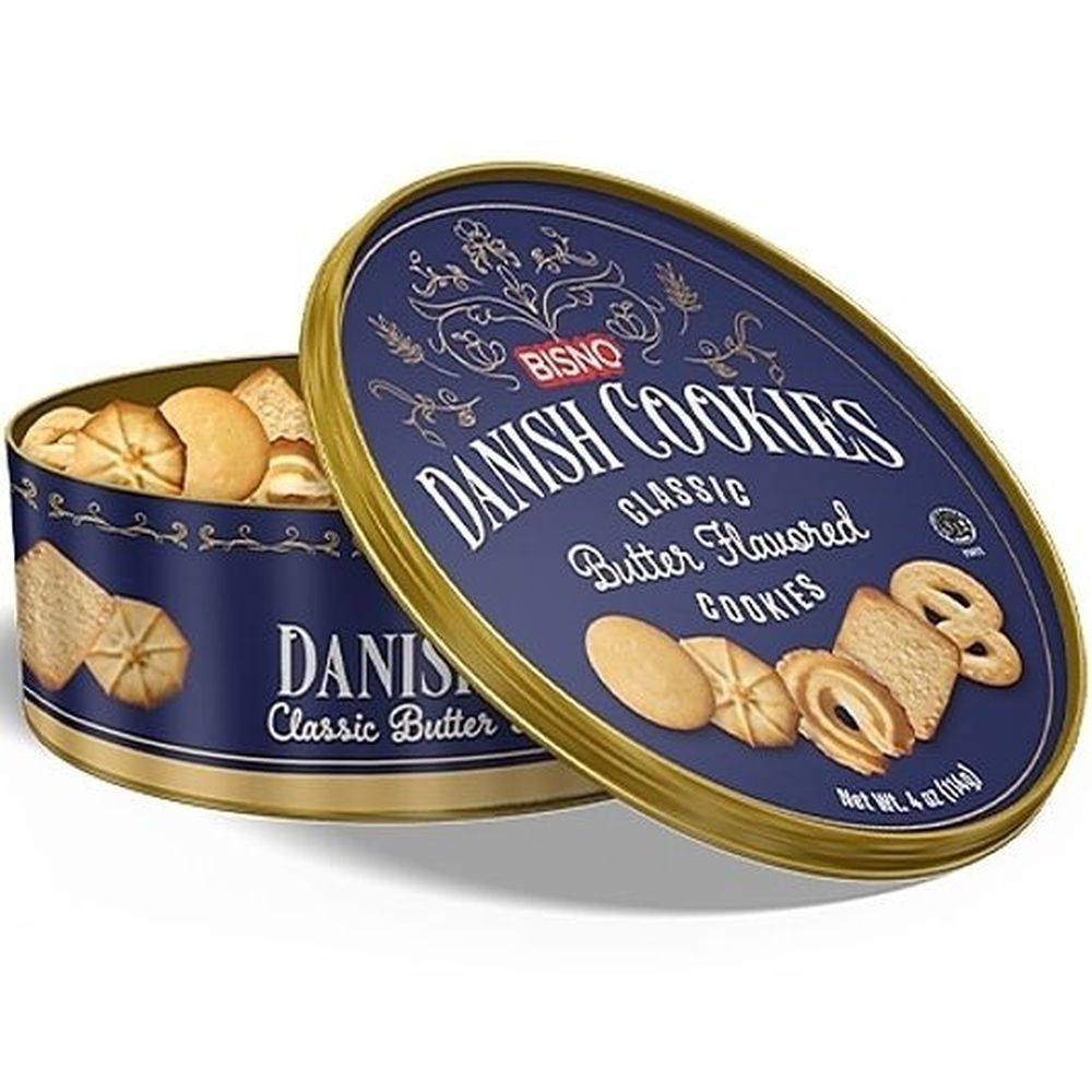 Bisno Danish Cookies, 4 Ounce -- 12 Per Case