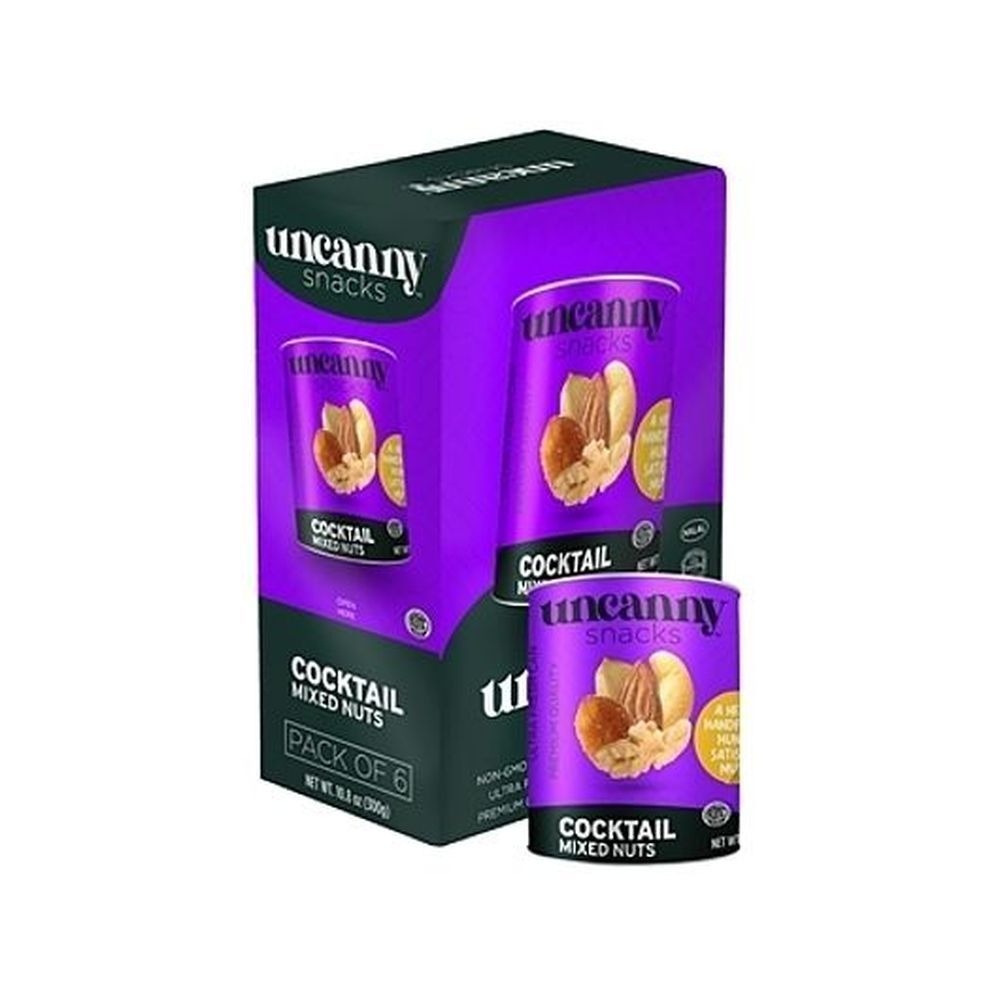 Uncanny Cocktail Mixed Nuts, 10.8 Ounce -- 12 Per Case