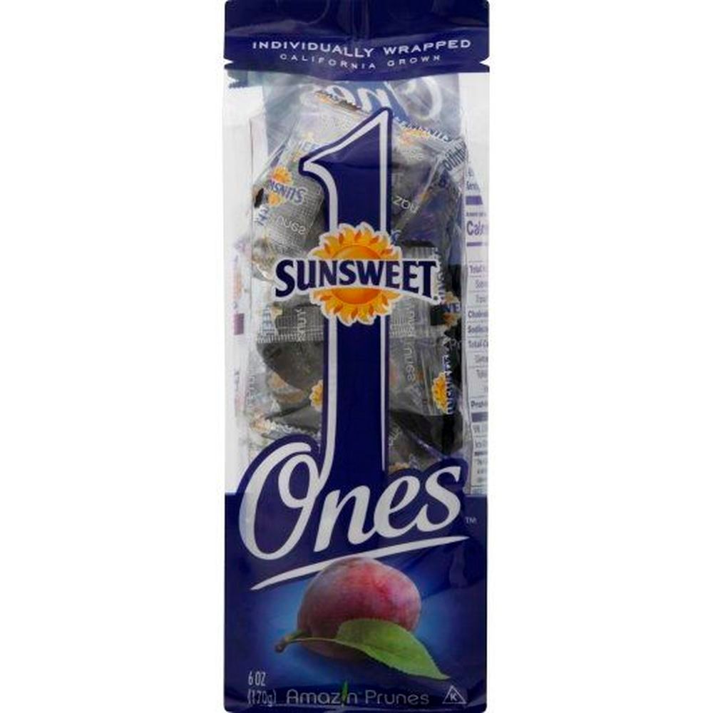 Sunsweet Ones Amazin Prunes, 6 Ounce -- 10 Per Case