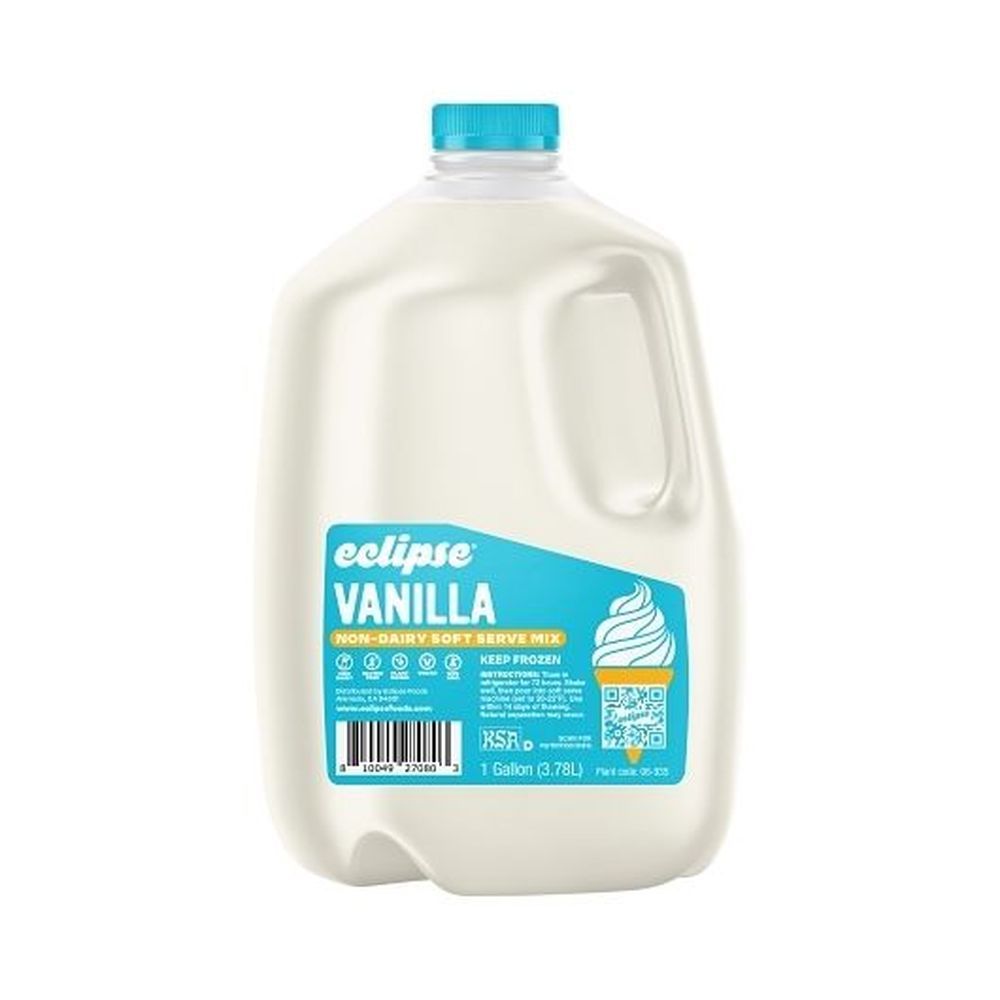 Eclipse Foods Vanilla Soft Serve Mix, 9 Pound -- 4 Per Case