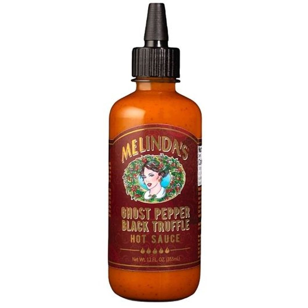 Melinda's Ghost Pepper Black Truffle Hot Sauce, 12 Fluid Ounce -- 6 Per Case