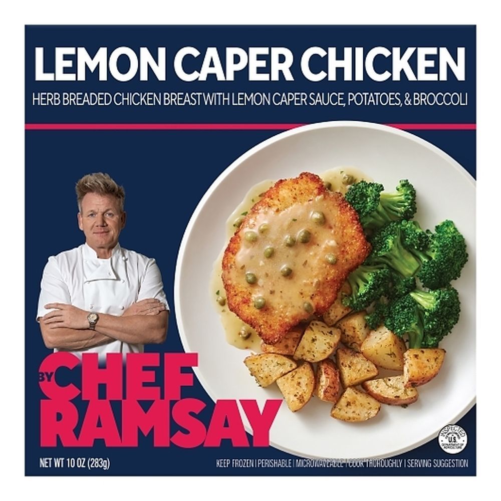 By Chef Ramsay Lemon Caper Chicken, 10 Ounce -- 8 Per Case