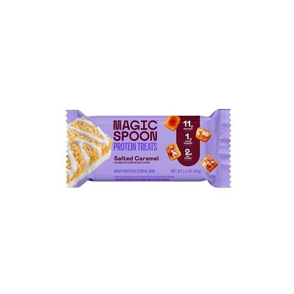 Magic Spoon Salted Caramel Treats High Protein Cereal Bar, 0.088 Pound -- 72 Per Case