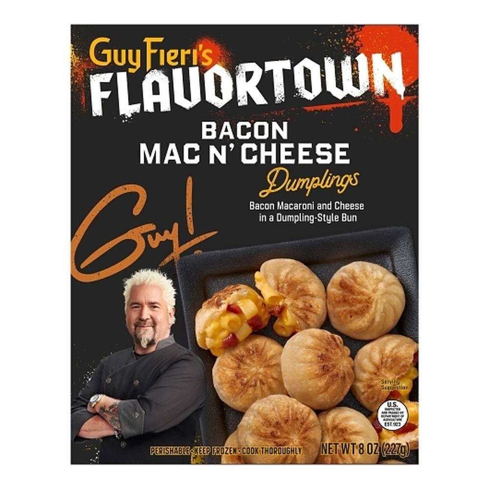Guy Fieri's Flavortown Bacon Mac N Cheese Dumpling, 8 Ounce -- 6 Per Case