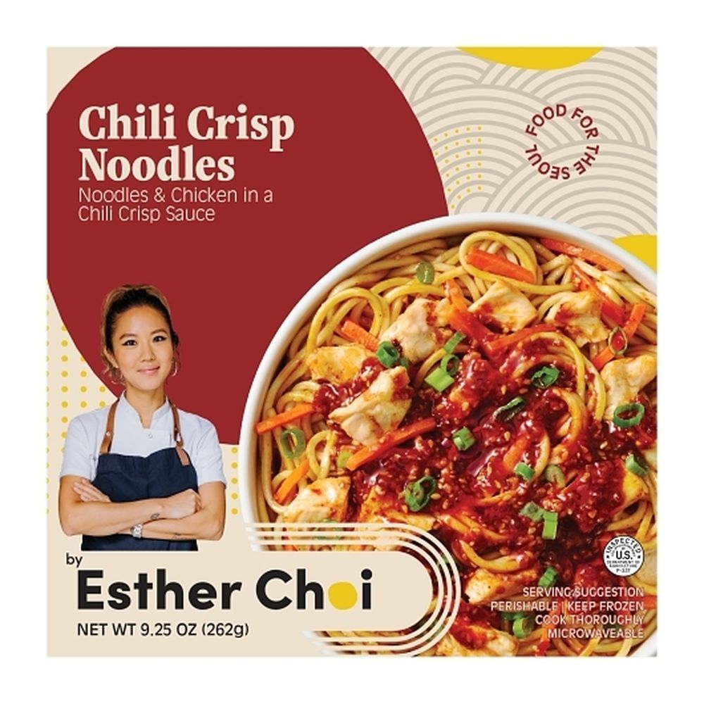 Esther Choi Chili Crisp Noodle With Pulled Chicken, 9.25 Ounce -- 8 Per Case