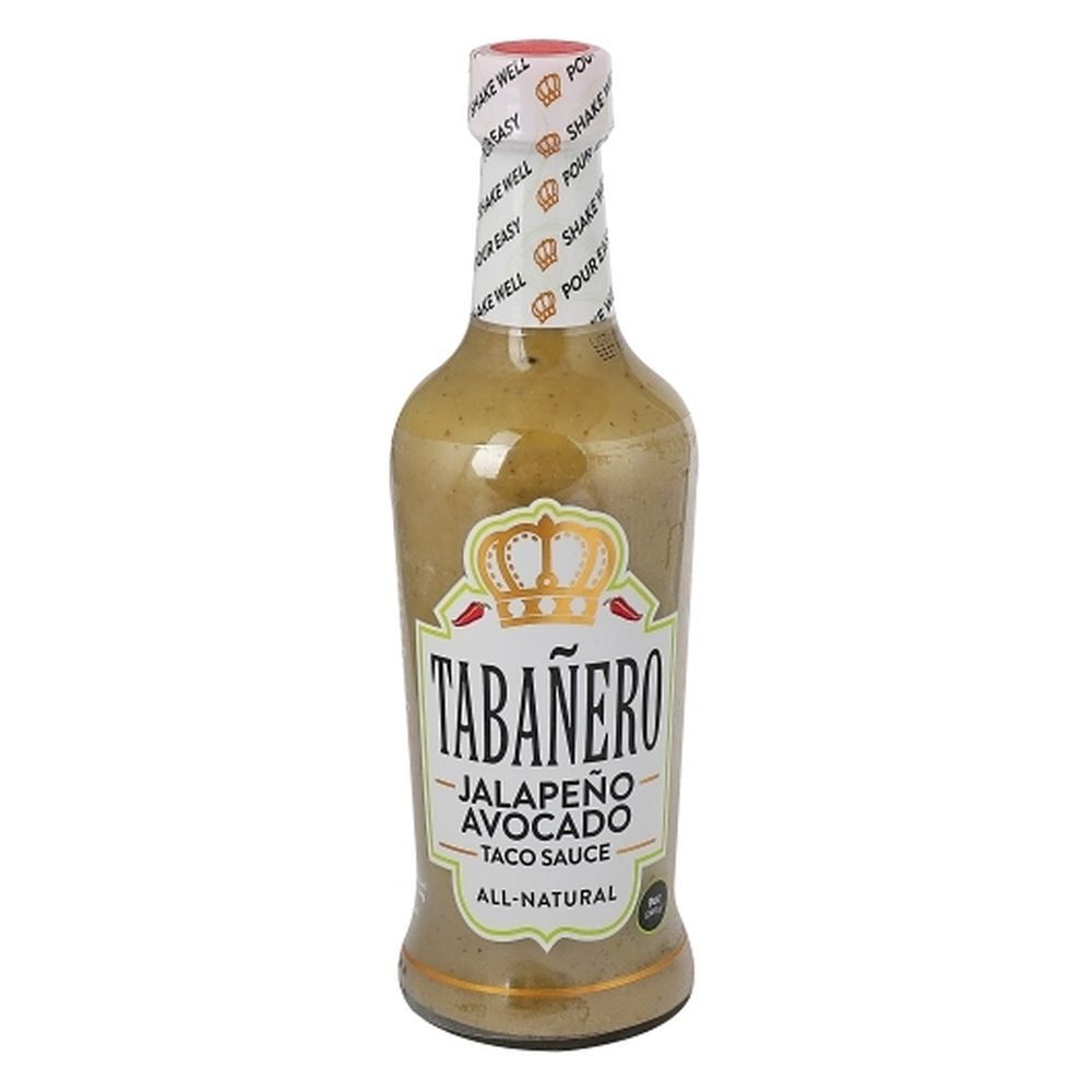 Tabanero Jalapeno Avocado Taco Sauce, 9 Ouncehot Hot -- 6 Per Case