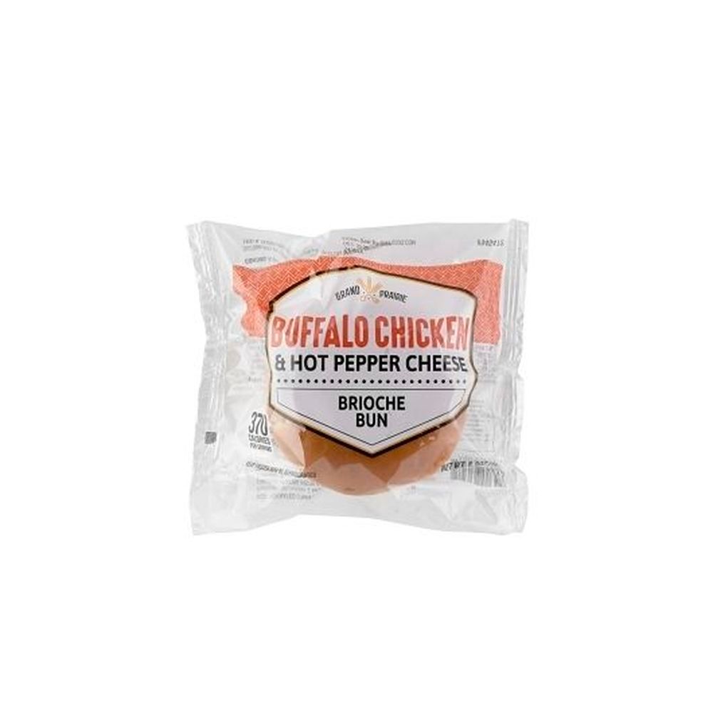 Grand Prairie Foods Buffalo Chicken Sandwich, 6.3 Ounce -- 16 Per Case