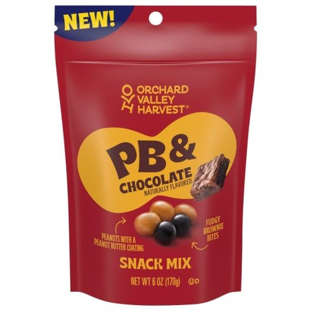 Orchard Valley Harvest Peanut Butter And Chocolate Covered Peanuts, 6 Ounce -- 5 Per Case