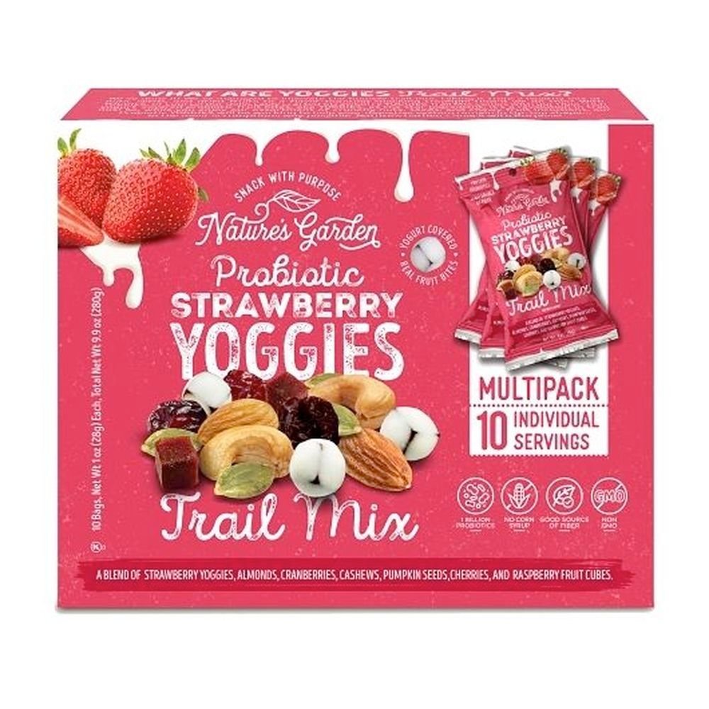 Nature's Garden Strawberry Trail Mix, 9.9 Ounce -- 6 Per Case