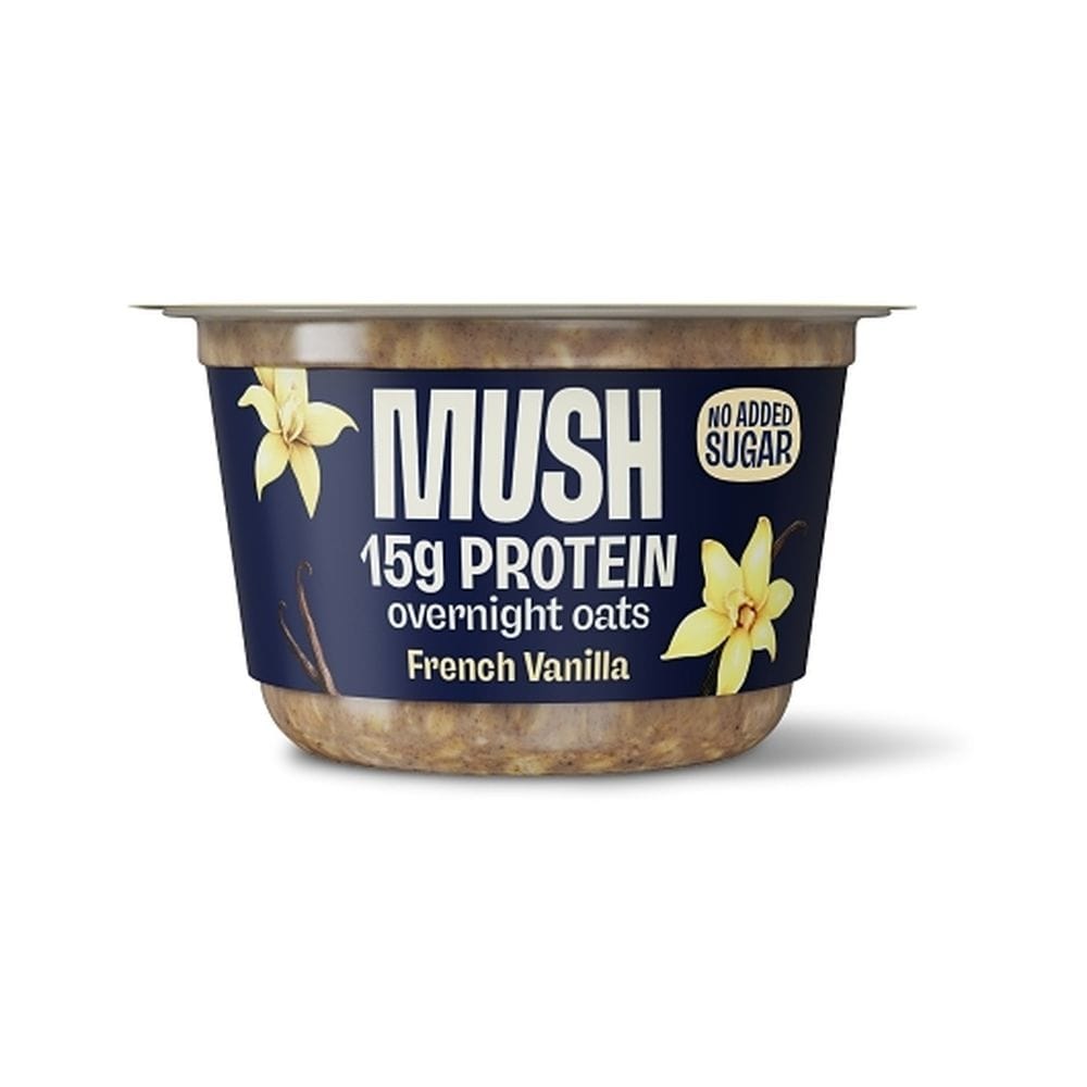 Mush French Vanilla Protein Overnight Oats, 5.5 Ounce -- 8 Per Case