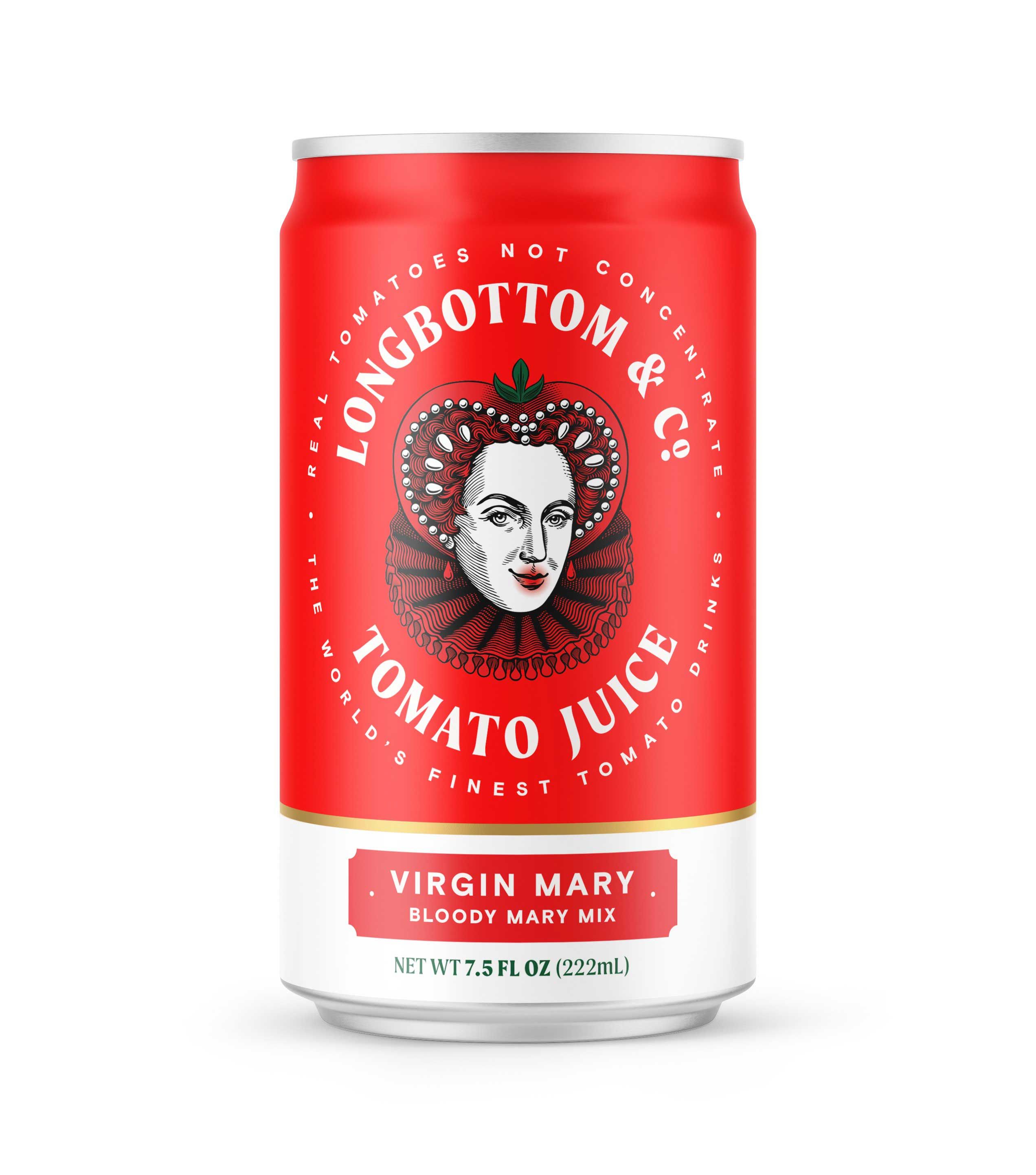 Longbottom & Co. Virgin Bloody Mary Mix, 7.5 Fluid Ounce -- 6x4 Per Case