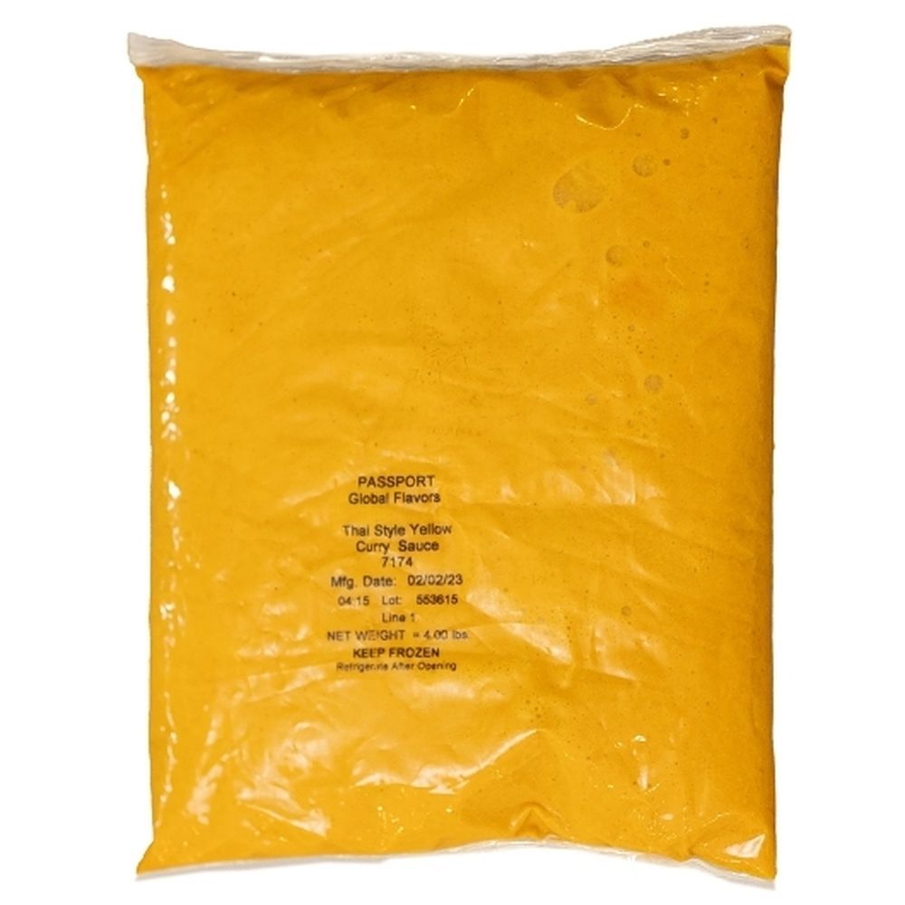 Passport Global Flavors Thai Yellow Curry Sauce, 4 Pound -- 4 Per Case