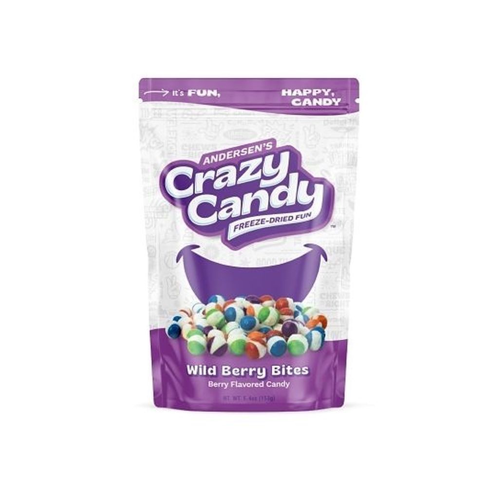 Crazy Candy Wild Berry Bites Candy, 3.9 Ounce -- 12 Per Case