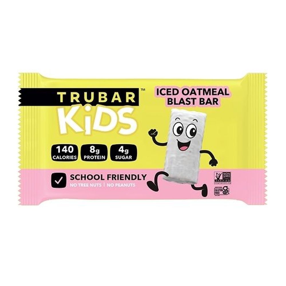 Trubar Kids Iced Oatmeal Blast Bar, 5 Count -- 6 Per Case