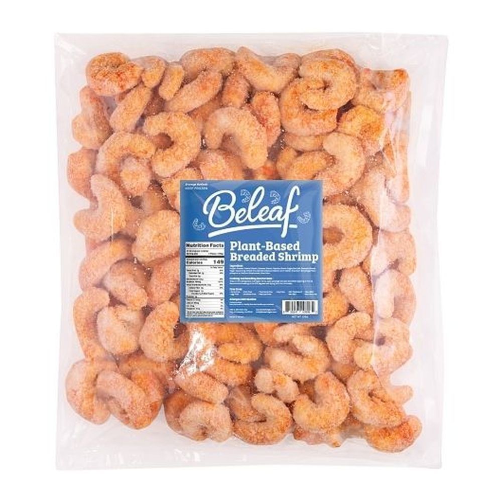 Beleaf Plant-based Breaded Shrimp, 12 Ounce -- 12 Per Case
