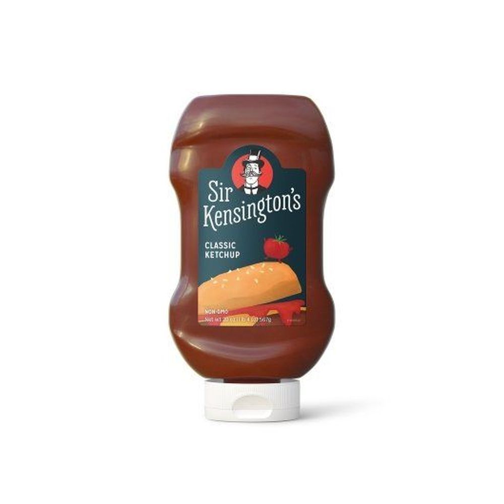 Sir Kensington's Classic Ketchup Squeeze Bottle, 20 Ounce -- 12 Per Case