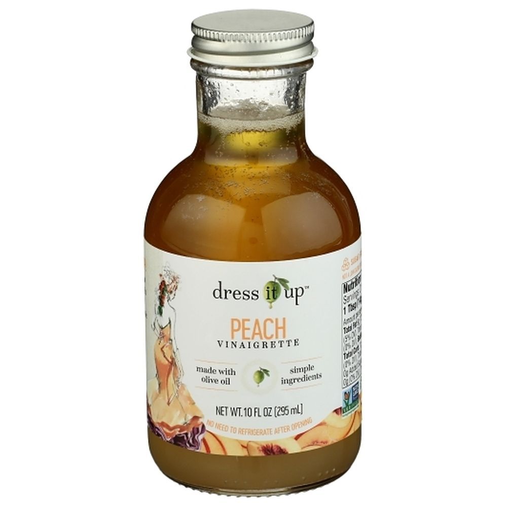 Dress It Up Peach Vinaigrette Dressing, 10 Fluid Ounce Bottle -- 6 Per Case