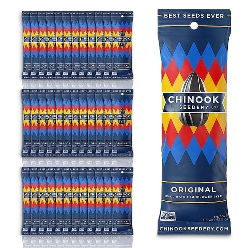 Chinook Seedery Original Sunflower Seeds, 1.5 Ounce -- 36 Per Case