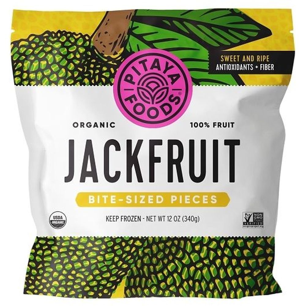 Pitaya Plus Organic Jackfruit Bite Size Pieces, 12 Ounce -- 8 Per Case