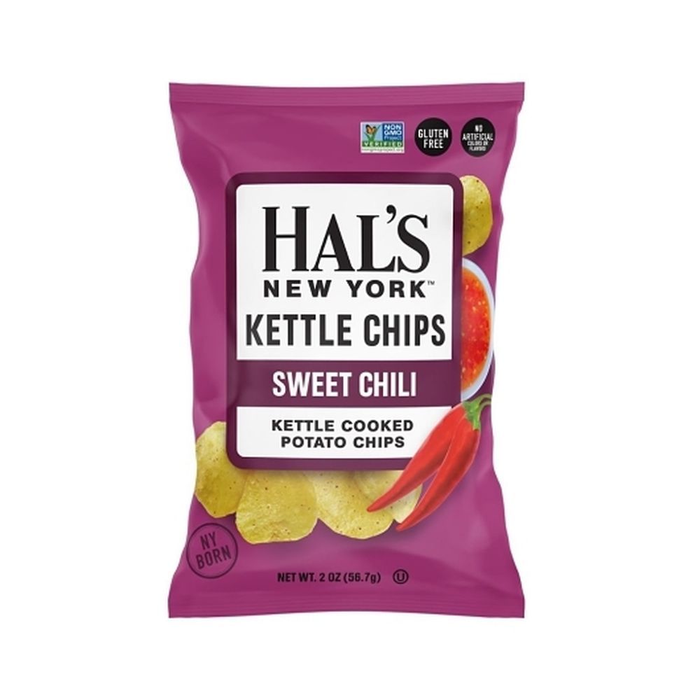 Hals New York Sweet Chili Kettle Cooked Potato Chips, 2 Ounce Bag -- 24 Per Case
