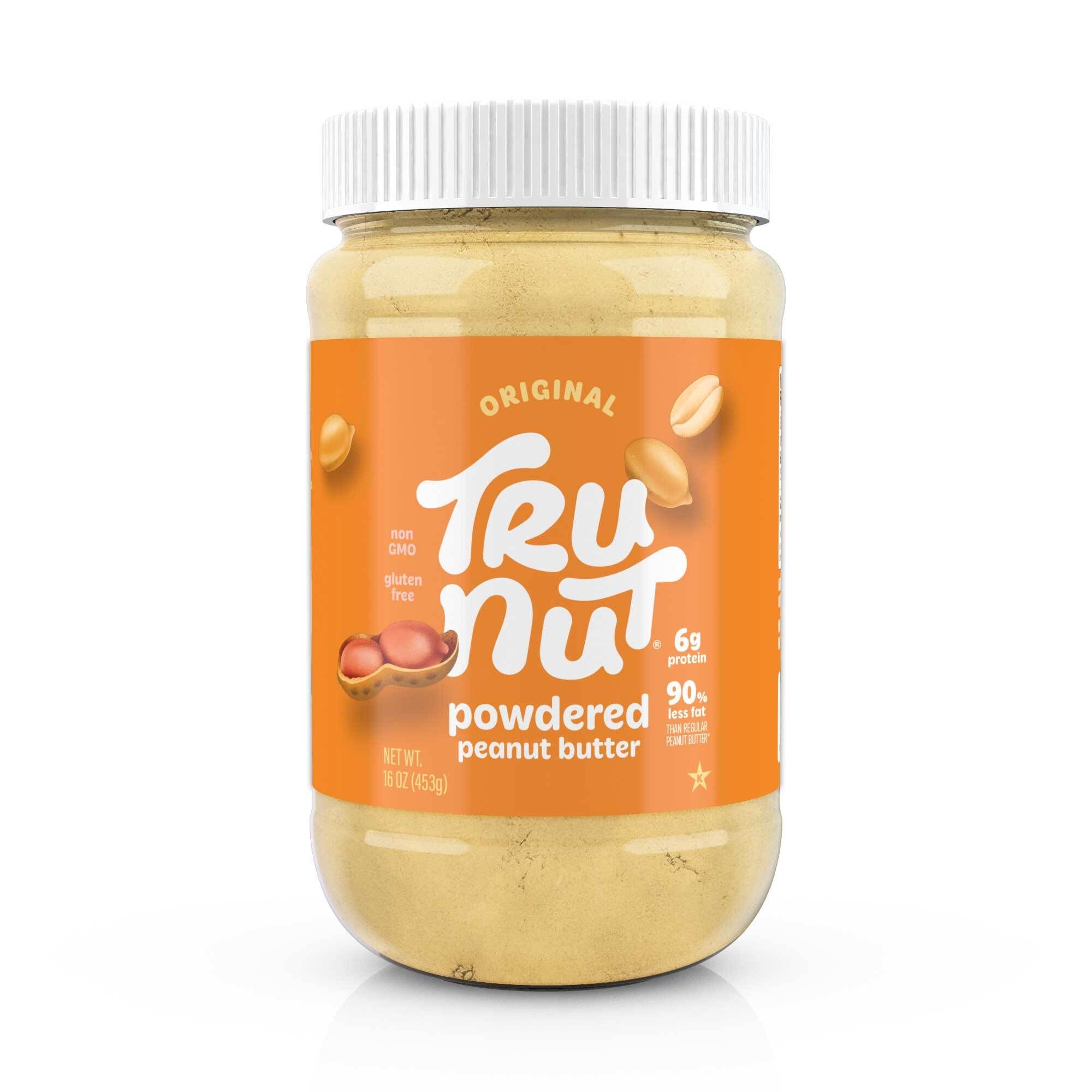 Tru-nut Original Powdered Peanut Butter, 16 Ounce -- 6 Per Case