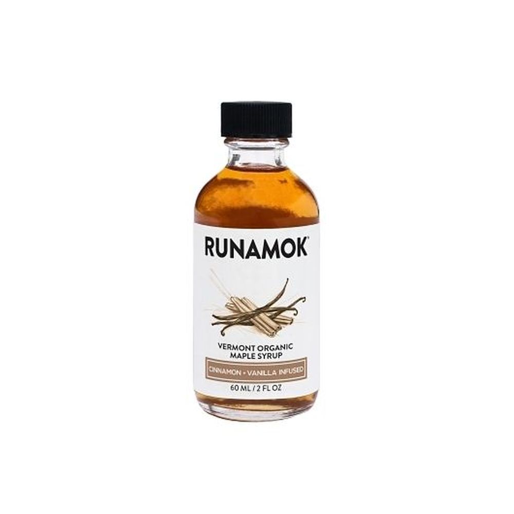 Runamok Maple Organic Cinnamon Vanilla Infused Maple Syrup, 2 Fluid Ounce -- 24 Per Case