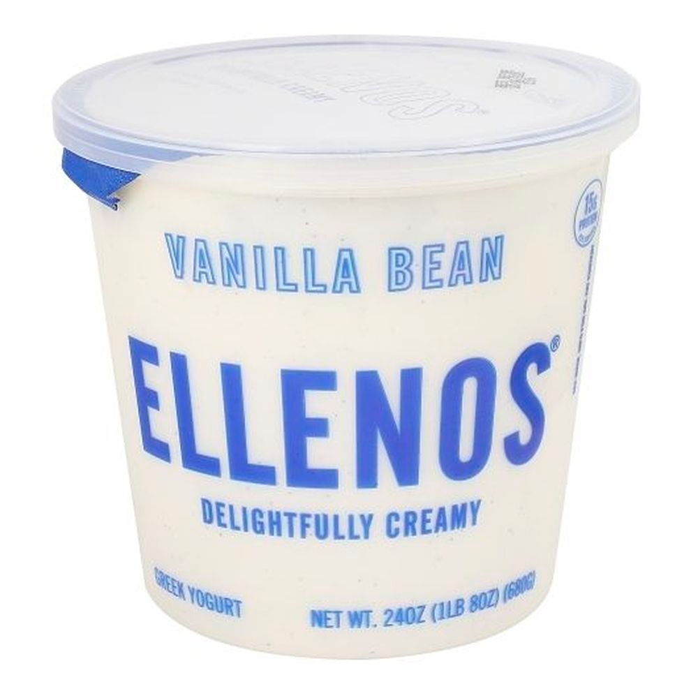 Ellenos Vanilla Bean Greek Yogurt, 24 Ounce -- 6 Per Case