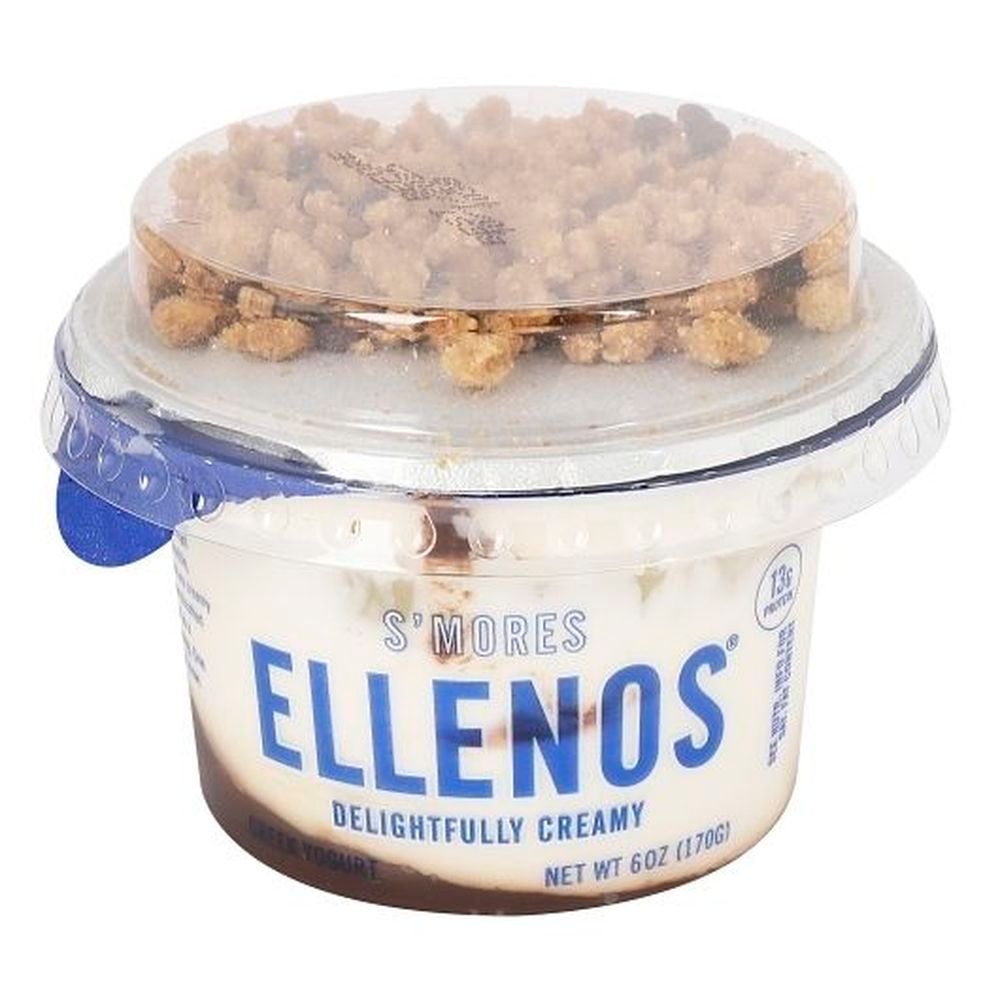Ellenos S'mores Greek Yogurt, 6 Ounce -- 6 Per Case