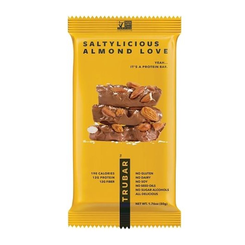 Trubar Saltylicious Almond Protein Bar, 0.11 Pound -- 72 Per Case