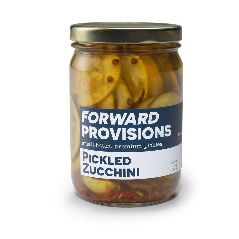 Forward Provisions Pickled Zucchini, 12 Ounce -- 12 Per Case