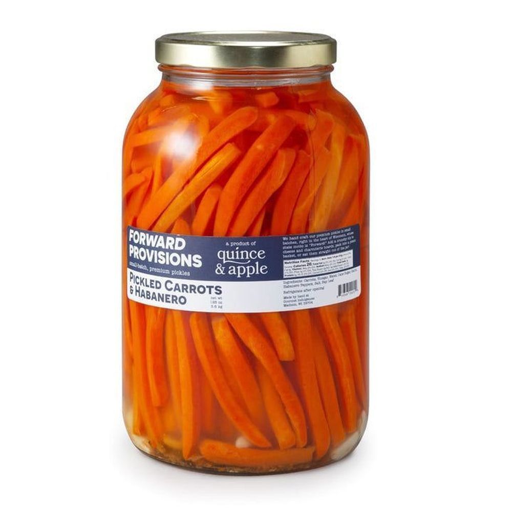 Forward Provisions Pickled Carrots And Habanero, 128 Ounce