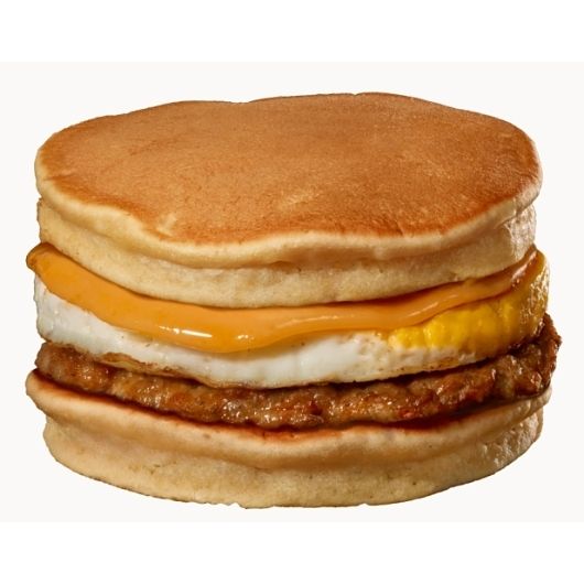 Mason Dixie Sausage, Egg & Cheese Pancake Sandwich, 12 Count