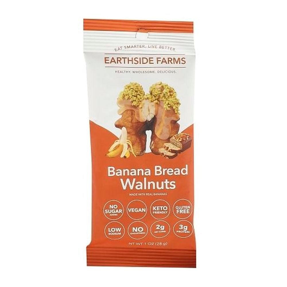 Earthside Farms Banana Bread Walnuts, 1 Ounce -- 60 Per Case