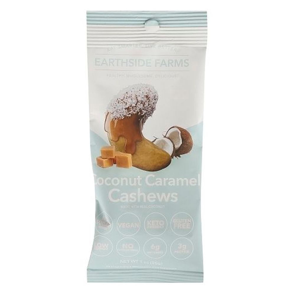 Earthside Farms Coconut Caramel Cashews, 1 Ounce -- 60 Per Case