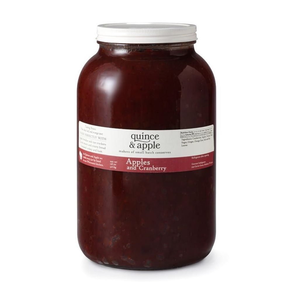 Quince And Apple Apples And Cranberry, 128 Ounce