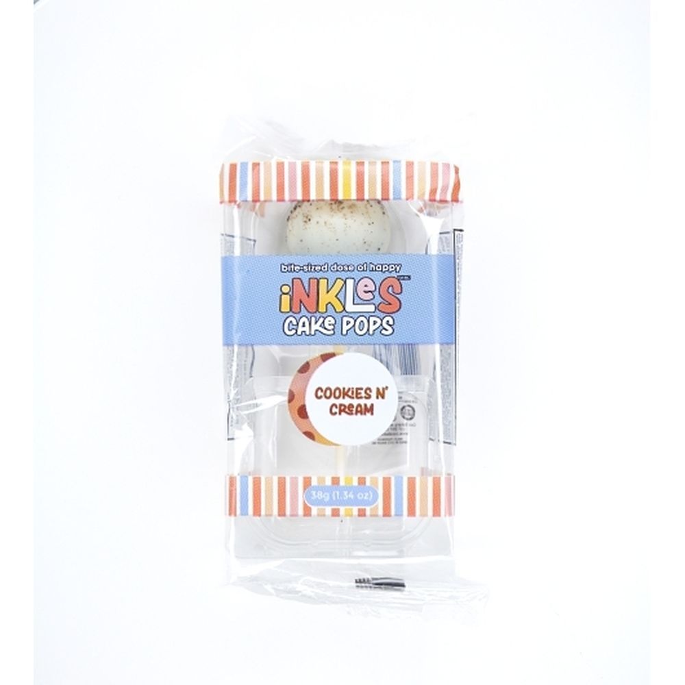 Coco Bakery Cookies And Cream Cake Pops, 1.34 Ounce -- 20 Per Case