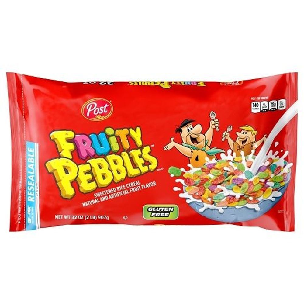 Pebbles Fruity Pebbles, 32 Ounce -- 8 Per Case
