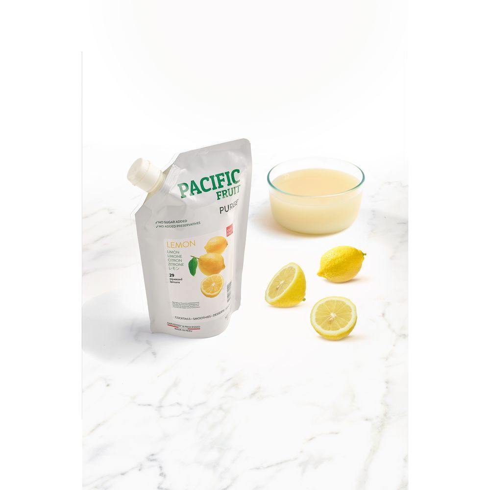 Pacific Fruit Natural Lemon Puree, 35.2 Oz -- 6 Per Case