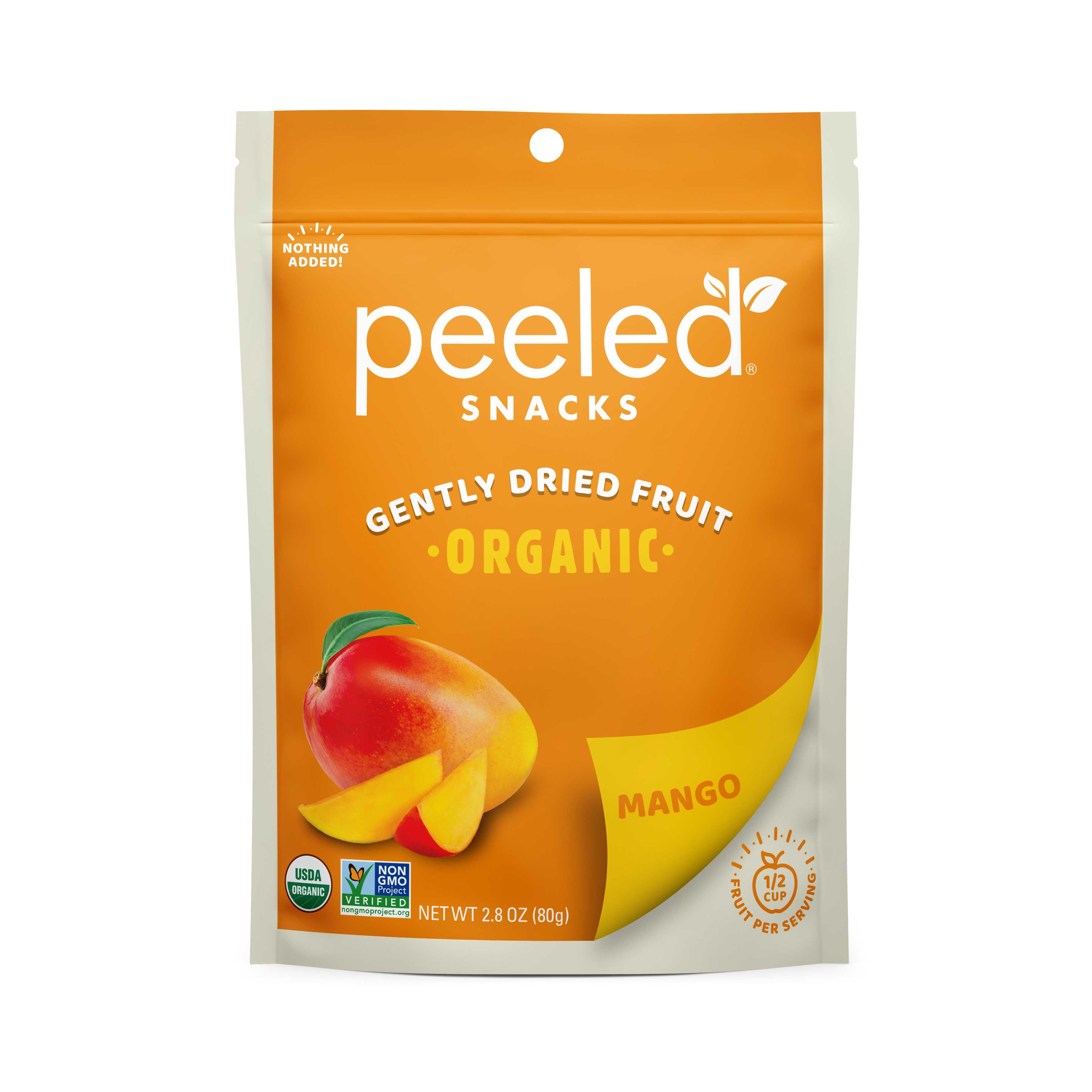 Peeled Much Ado About Mango Snacks, 2.8 Ounce -- 12 Per Case