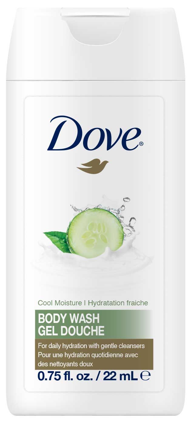 Dove Professional Cool Moisture Body Wash, 0.75 Fl Oz -- 192 Per Case